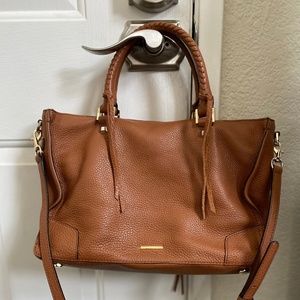 Regan Satchel Tote - Almond